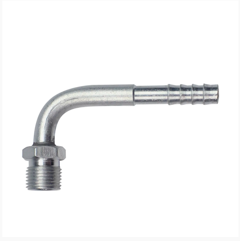 Fiting aluminiu G12 90° O-RING BMH filet exterior