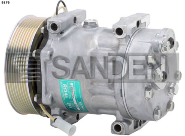 Compresor aer conditionat VOLVO AFTER MARKET SD7H15, PV8, 132MM, 24V