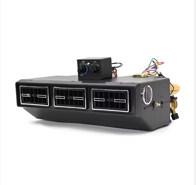 Evaporator universal 5.5kw 12V cu panou comanda ventilatie si termostat electronic