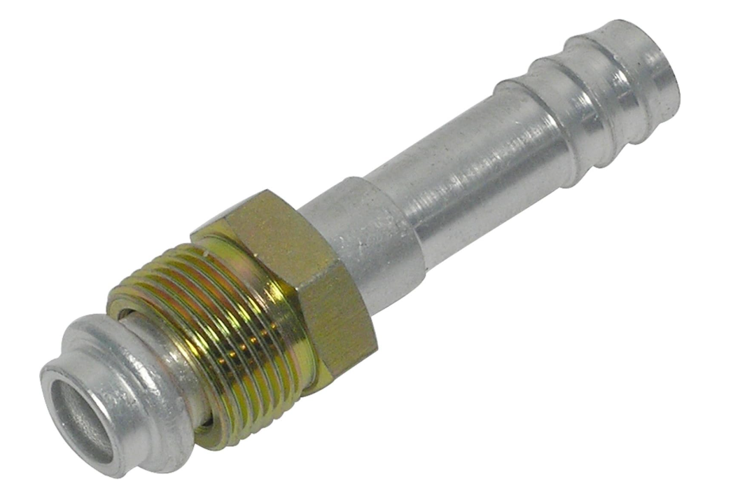 Fiting aluminiu G6 180° O-RING BMH filet exterior