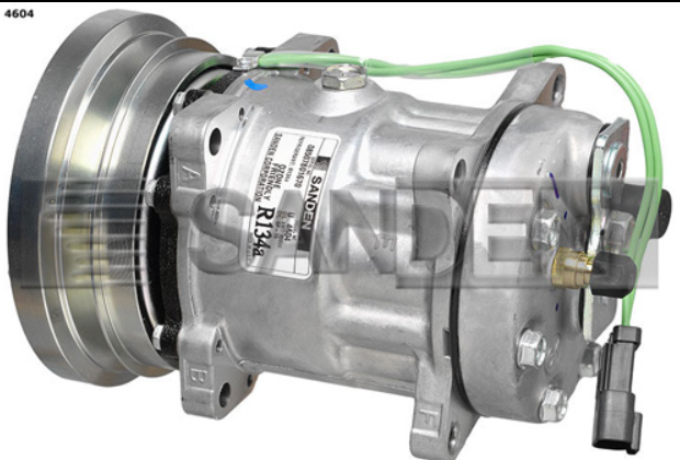 Compresor aer conditionat CATERPILLAR OE SANDEN SD7H15, 1GA, 138MM, 24V