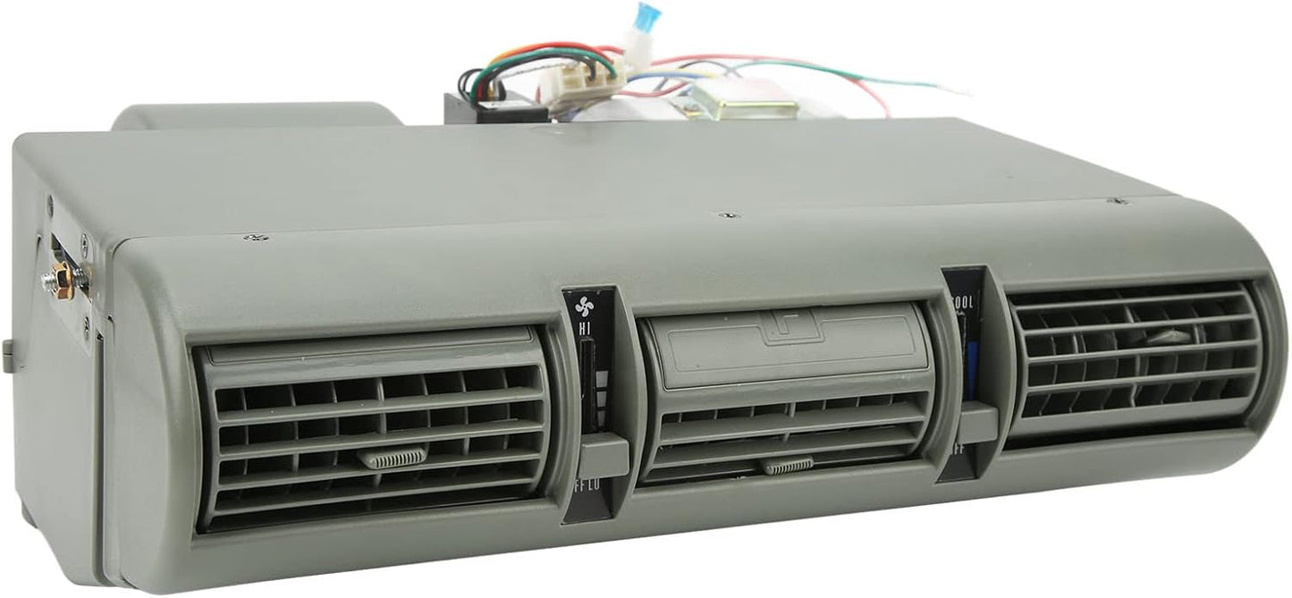 Evaporator universal 5 kw 12V cu panou comanda ventilatie si termostat electronic