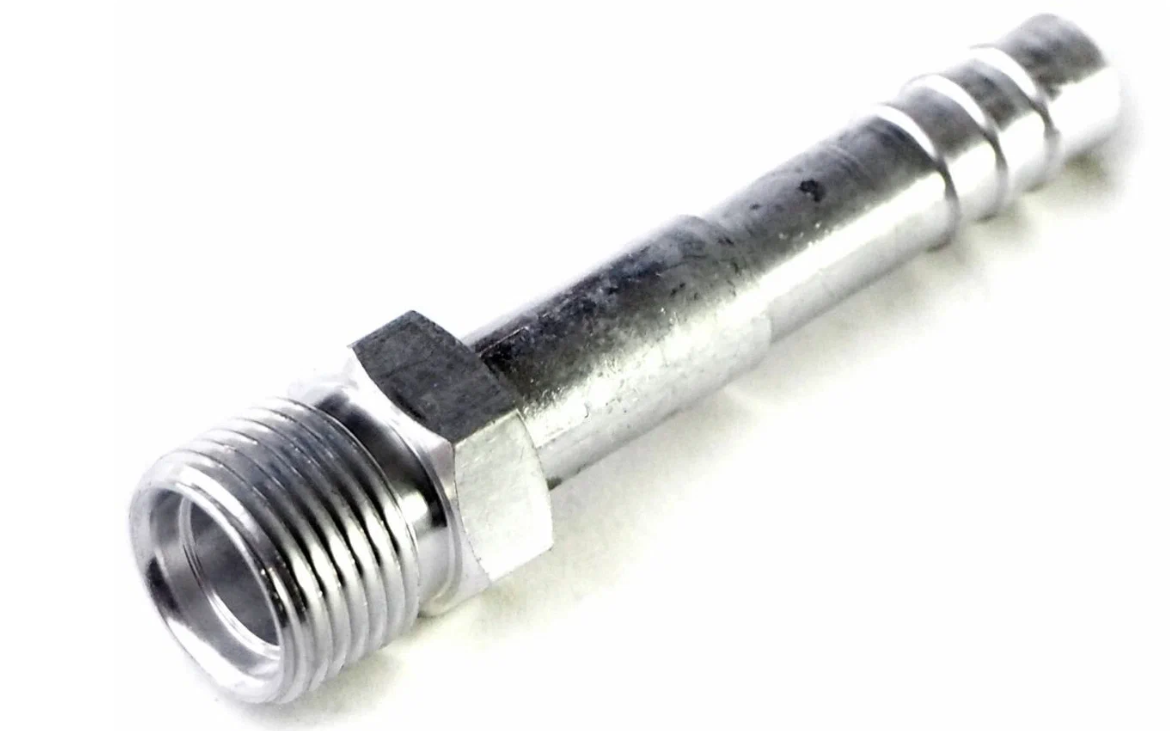 Fiting aluminiu G10 180° O-RING BMH filet exterior