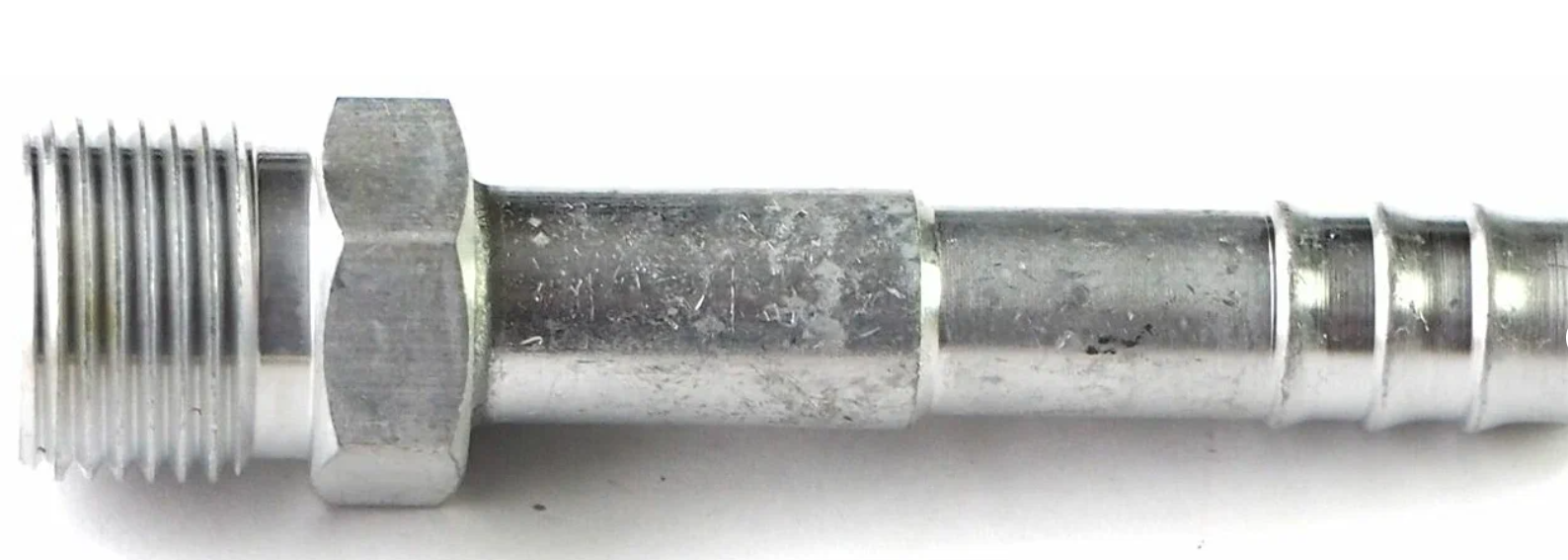 Fiting aluminiu G10 180° O-RING BMH filet exterior