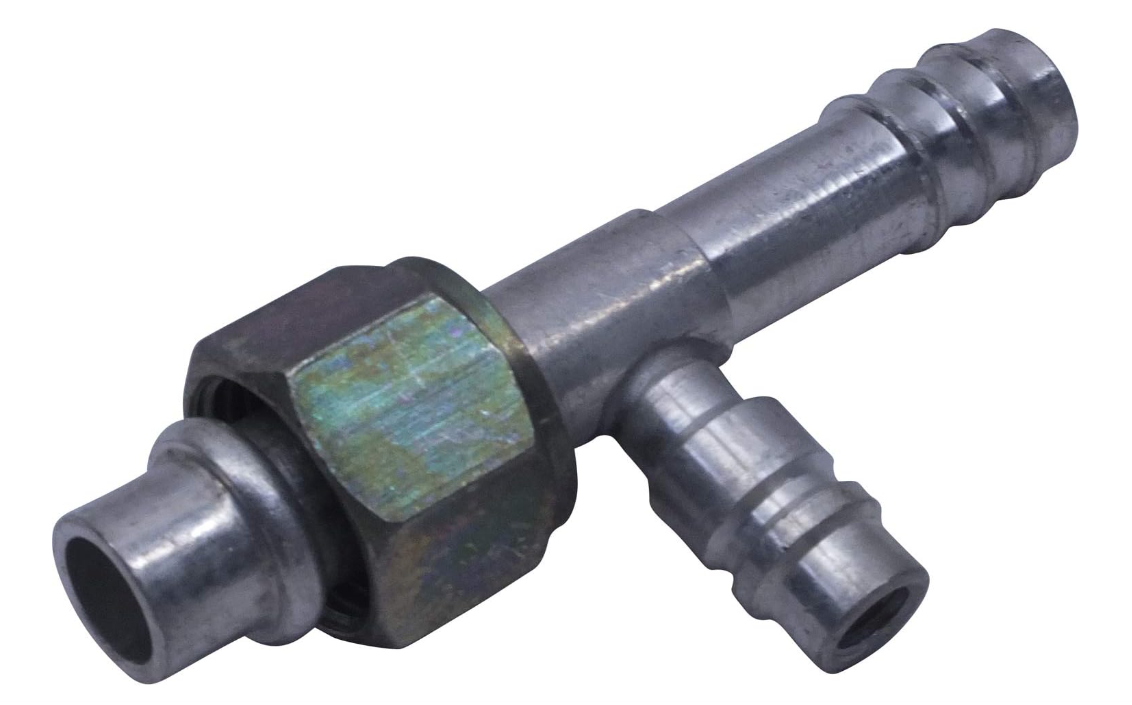 Fiting aluminiu G8 180° O-RING BMH cu port incarcare R134