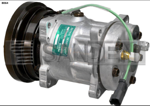 Compresor aer conditionat CATERPILLAR OE SANDEN SD7H15, 1GA, 138MM, 24V