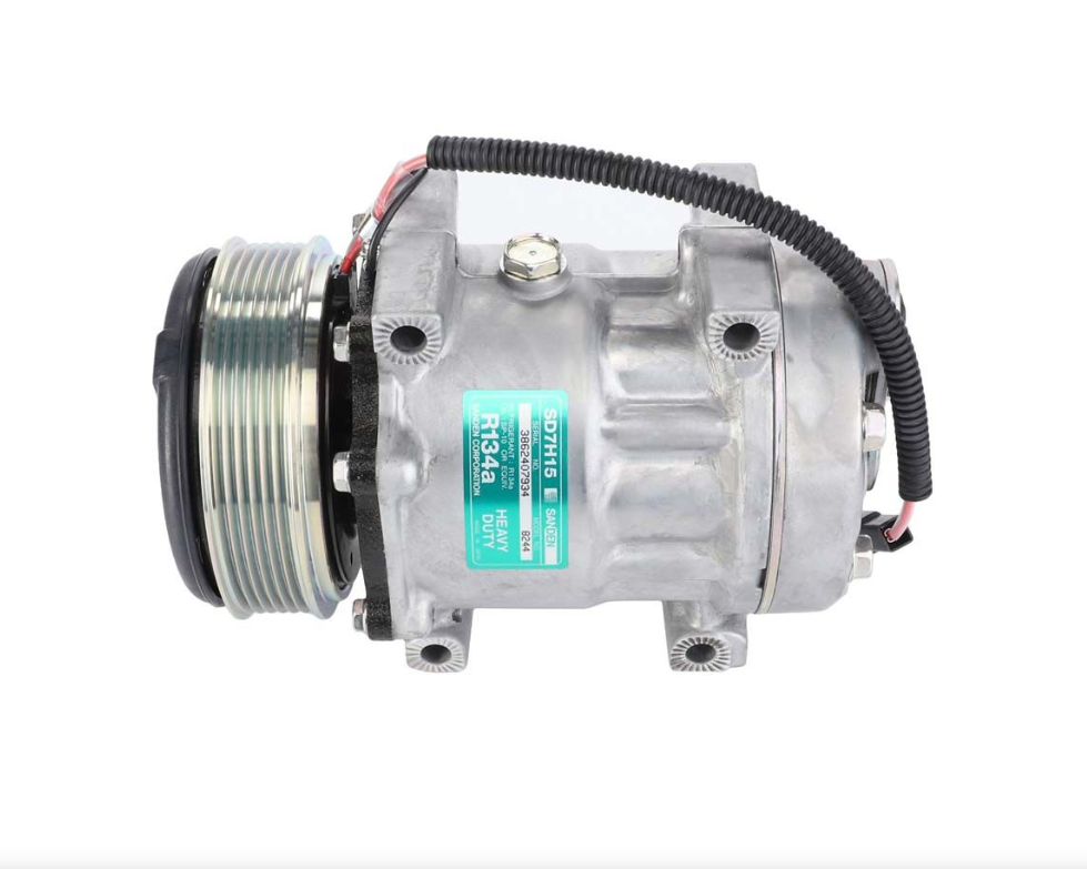 Compresor aer conditionat MASSEY FERGUSON OE SANDEN SD7H15, PV6, 119MM, 12V 4281803M1