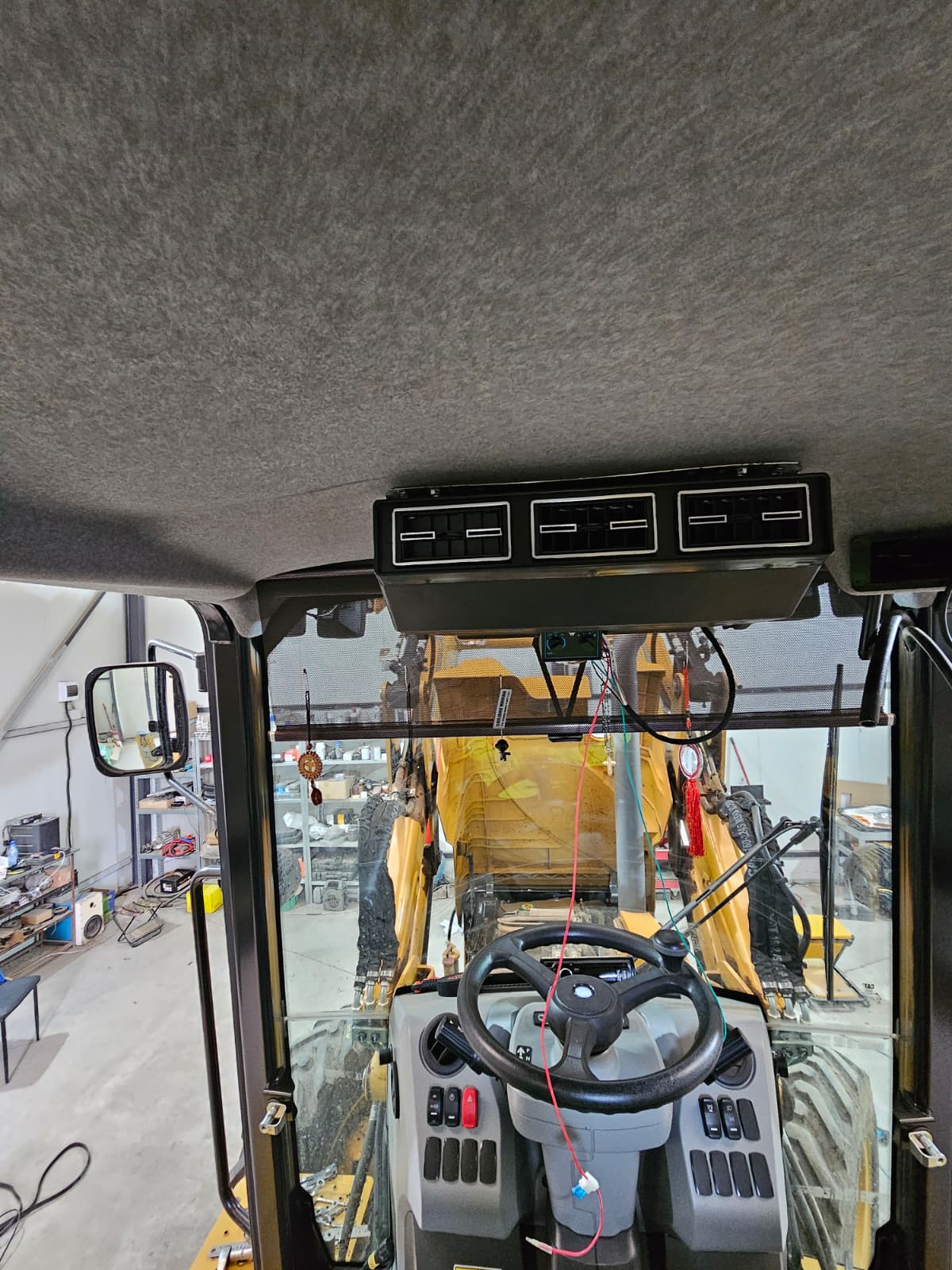 Sistem aer conditionat tractor cu functie racire/incalzire 5.5kw 12V fulie caneluri