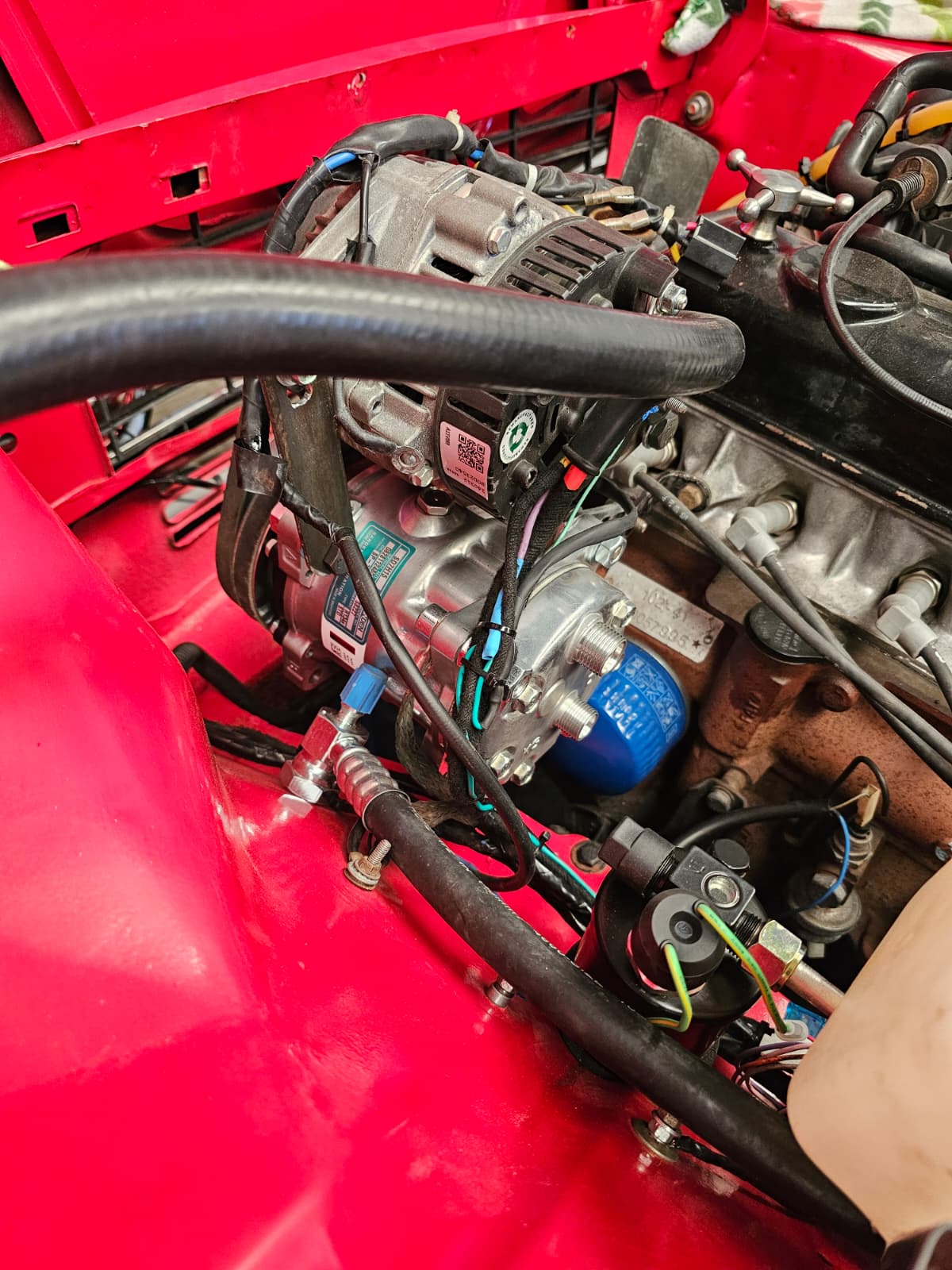 Sistem aer conditionat masini retro/proiecte custom cu functie racire/incalzire 5.5kw 12V fulie trapez