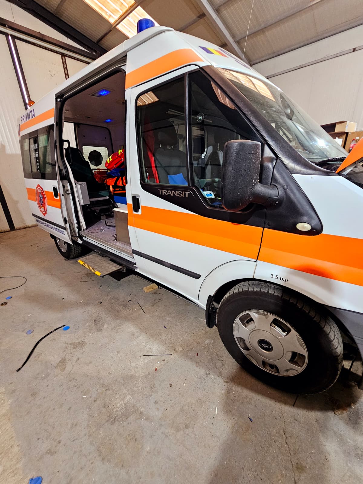 Kit extensie aer conditionat pentru masini transport persoane,marfa,funerare 12V 5.5kw